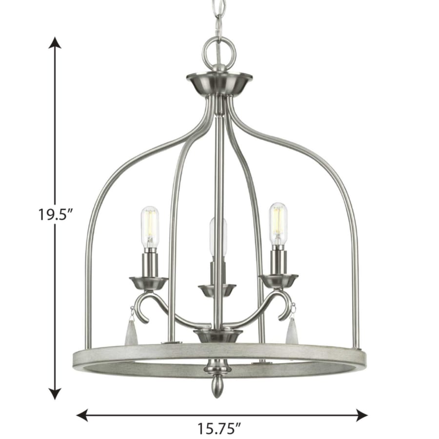 Progress lighting 3 light chandelier on sale