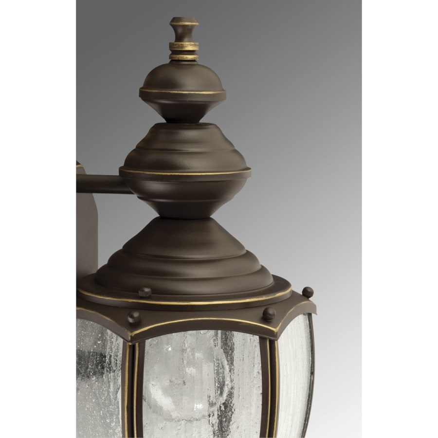 Bronze coach lights top