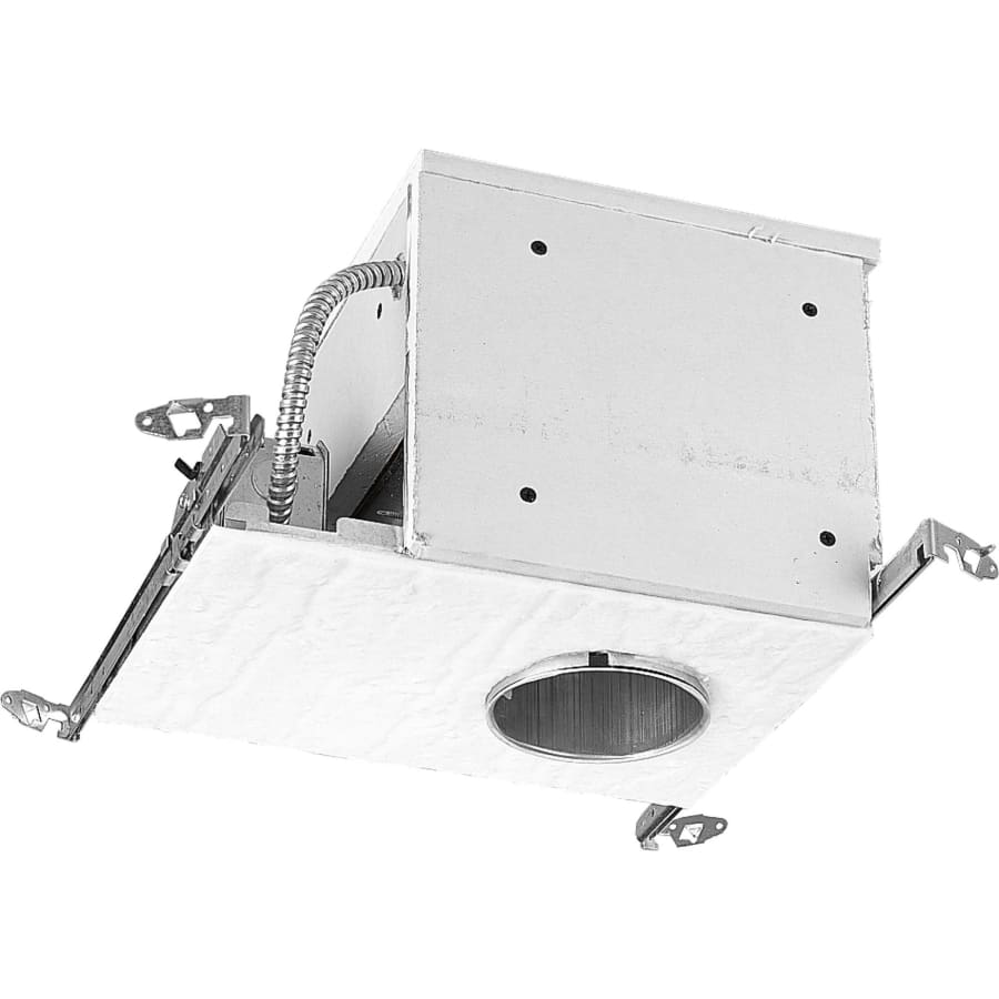 Progress Lighting 4" Firebox Recessed Housing - Non-IC Rated Galvanized