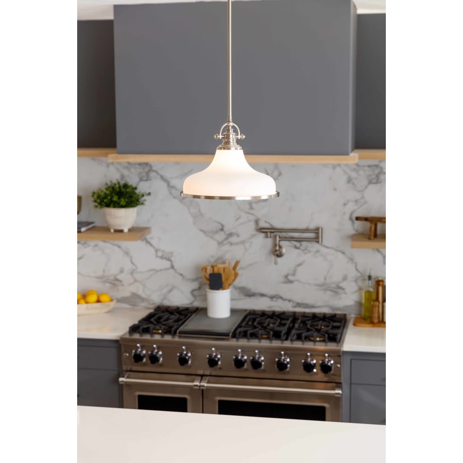 Quoizel GRT2814BN Grant 1 Light 13.5 Wide Pendant Build