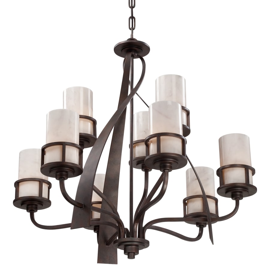 【2024秋冬新作】 Quoizel KY5009IB Kyle 9 Light 2 Tier 35 邦楽