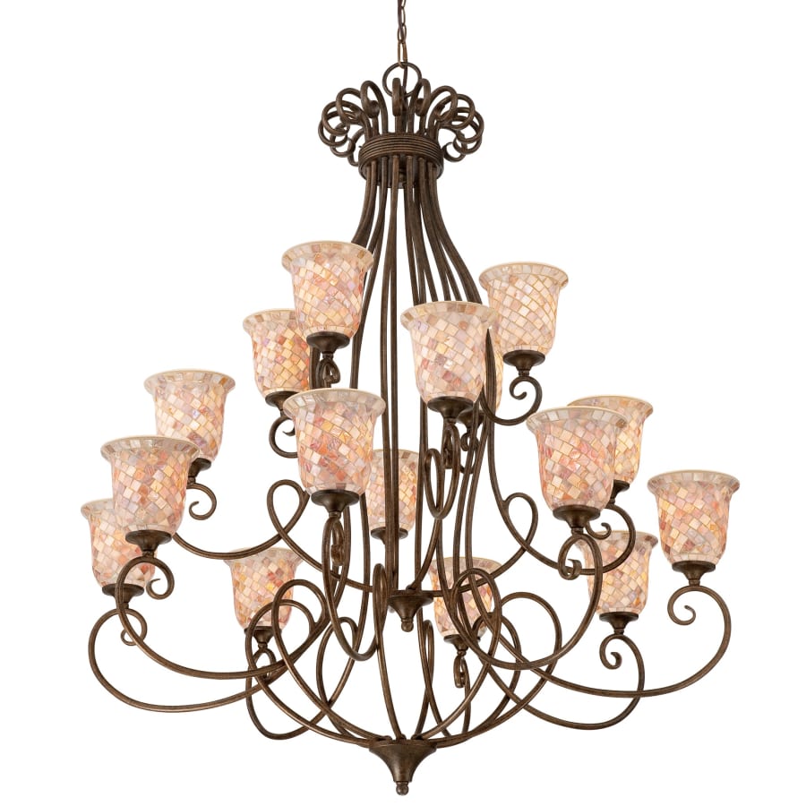 Quoizel Monterey Mosaic 16 Light 3 Tier 44