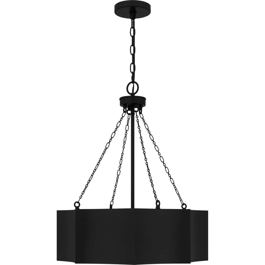 驚きの価格が実現！ Quoizel QP6755MBK Zyler 4 Light 20 ロボット