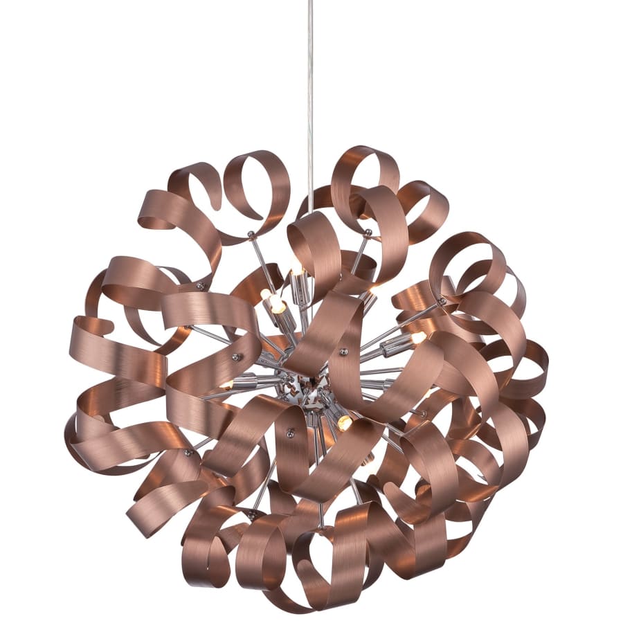 Rawley 12 light pendant top