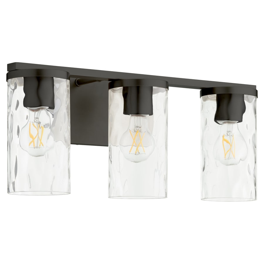 Quorum International Steinway 3 Light 20" Wide Vanity Light Matte Black