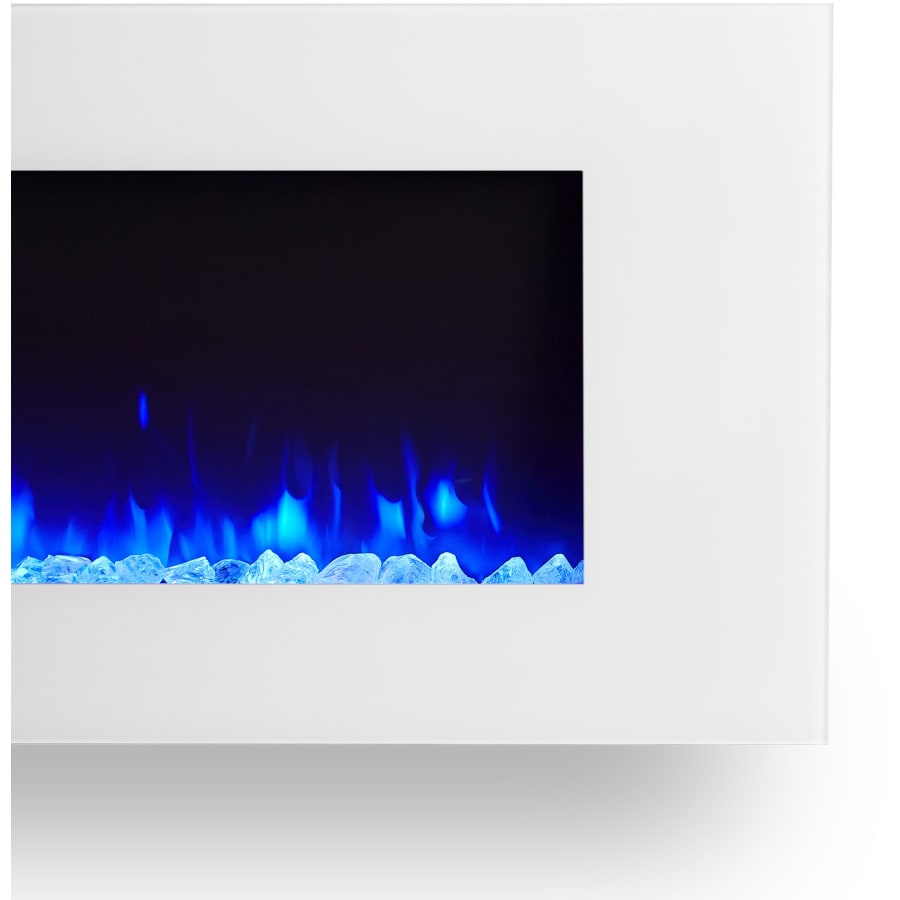 Real Flame-1330E-Glass Blue Detail