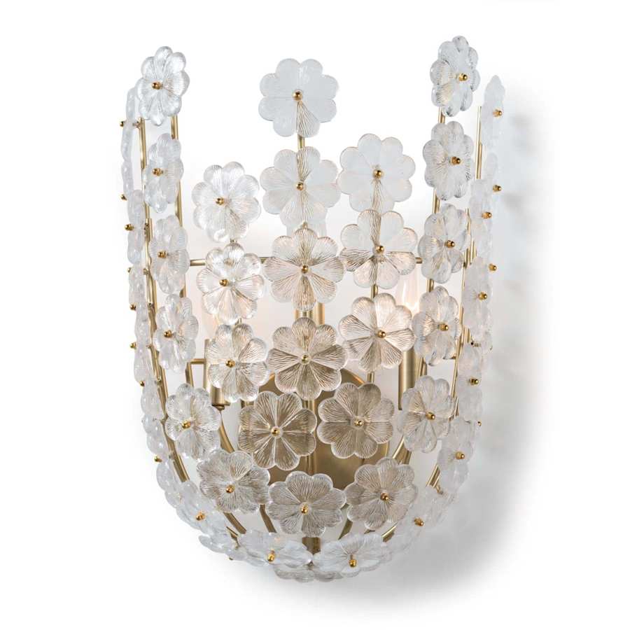 Regina Andrew Charlotte 3 Light 16" Tall Wall Sconce Natural Brass