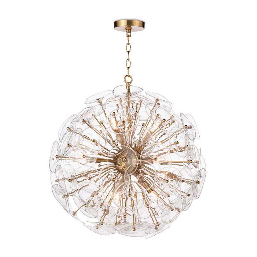 Regina Andrew Poppy Glass Chandelier - Thumbnail 3