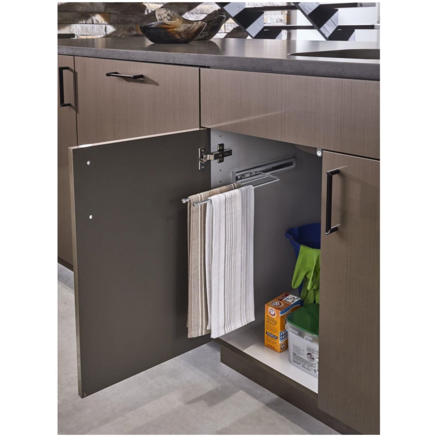 Kitchen towel rack under sink 2025