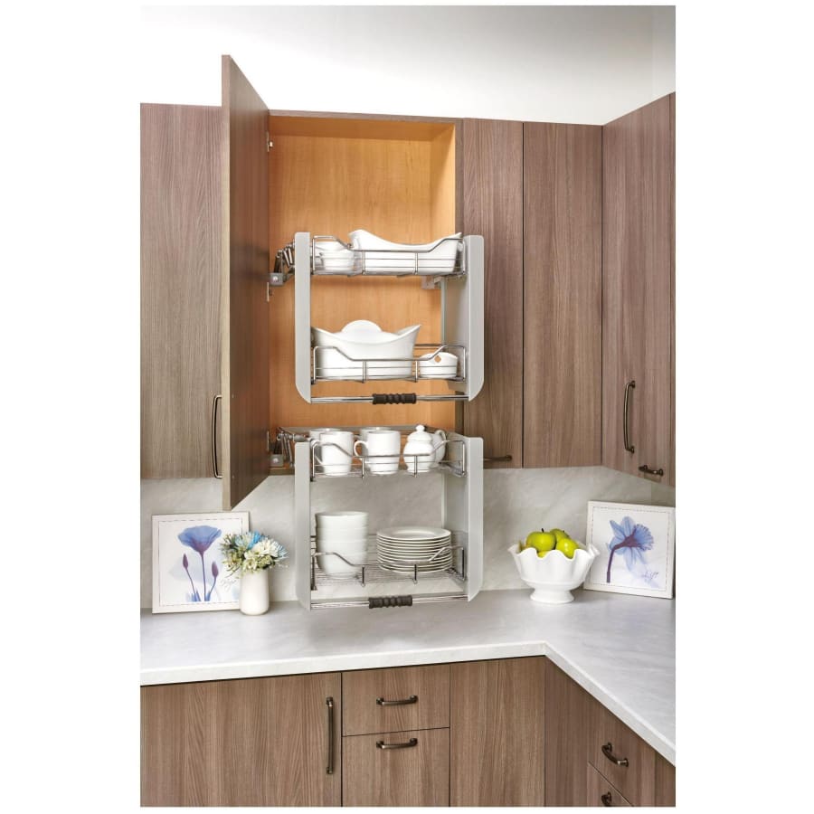 Rev A Shelf 5PD 24FOG Modern 22 1 4 W 2 Tier Pull Down Build