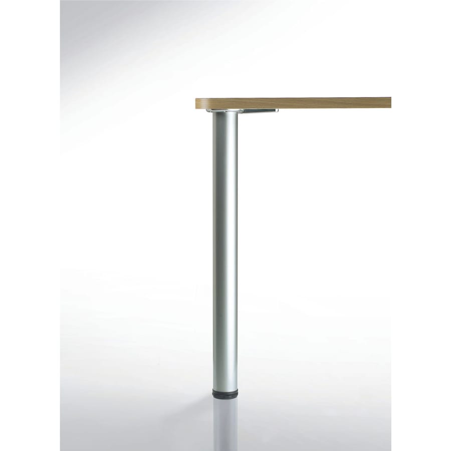 27-1/2 in. Brushed Nickel Metal Round Adjustable Leg (4-Pack) 27-1/2 in. Brushed Nickel Metal Round Adjustable Leg (4-Pack)