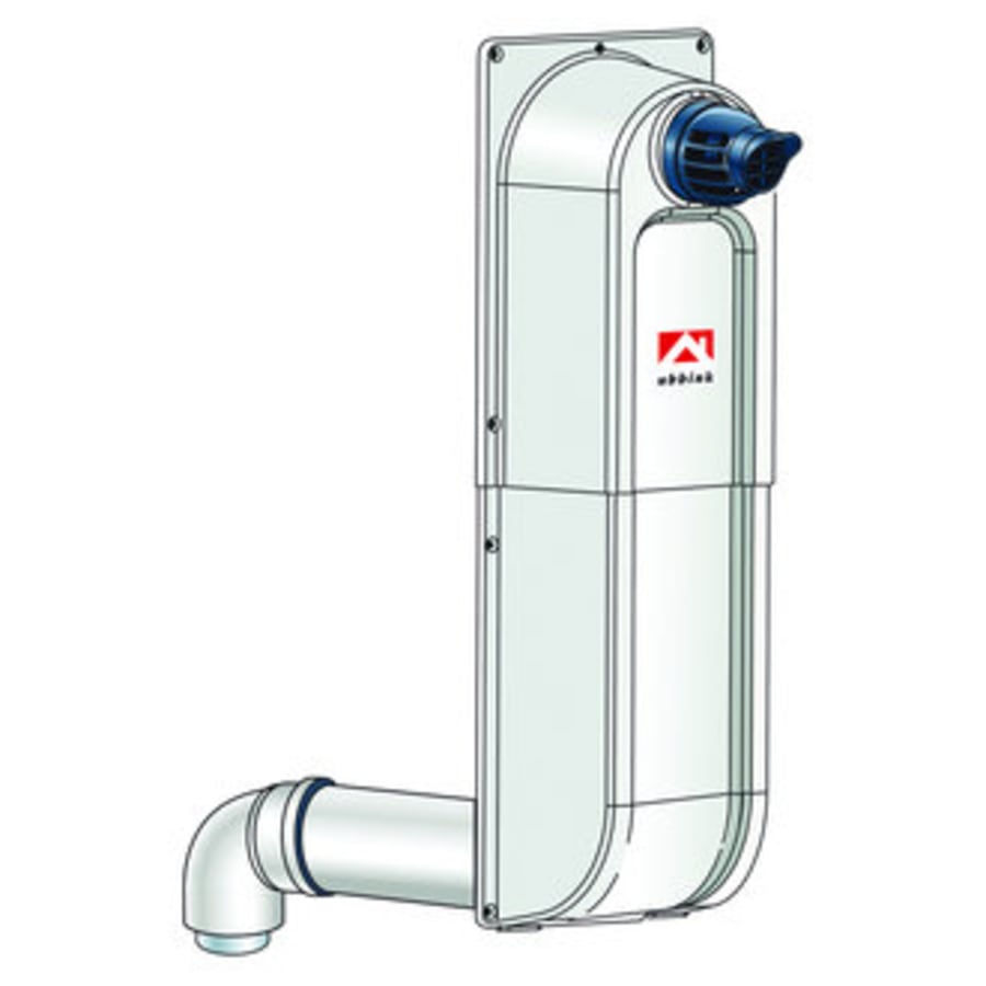 3 in. and 5 in. Plastic Condensing Raised Horizontal Termination Vent Kit, Snorkel 3 in. and 5 in. Plastic Condensing Raised Horizontal Termination Vent Kit, Snorkel