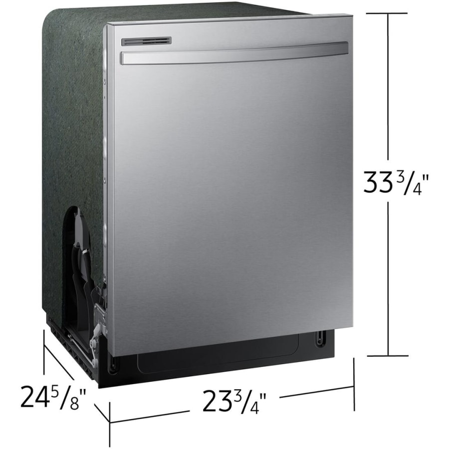 Samsung DW80CG4021SR 24 Inch Wide 14 Place Setting Energy Build