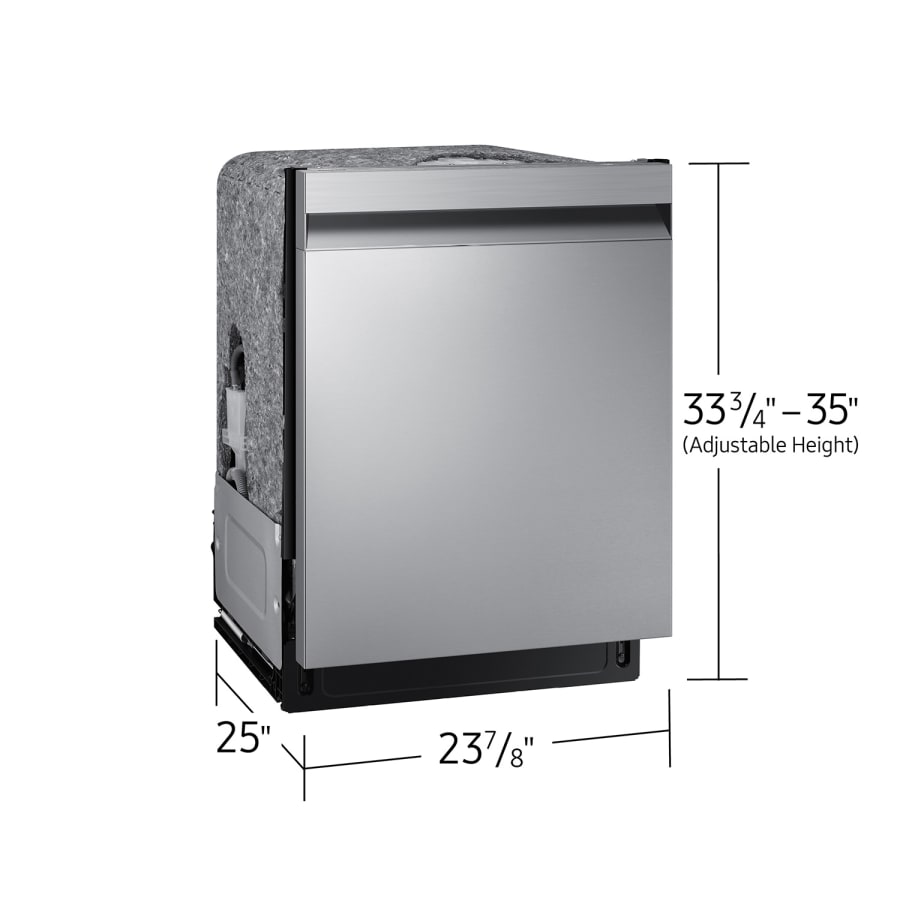 Samsung DW80CG5450SR 24 Inch Wide 15 Place Setting Build