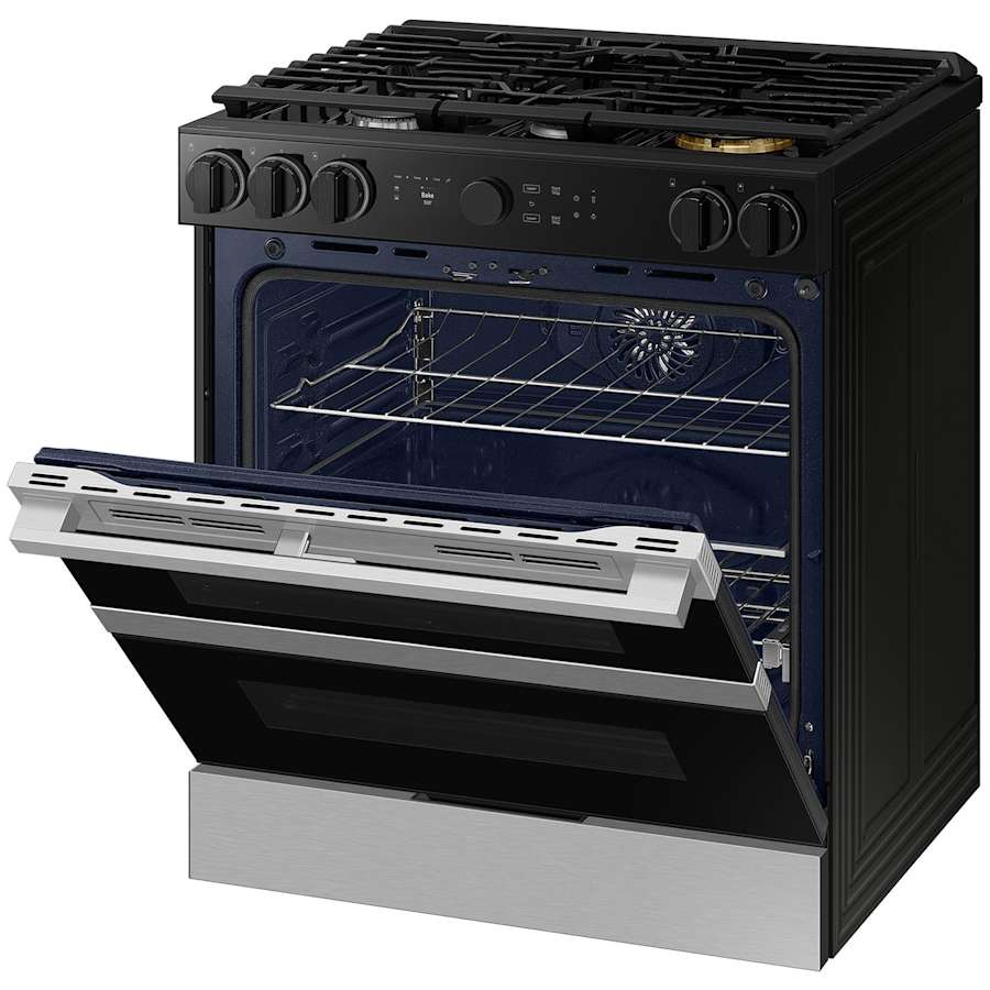 Samsung Bespoke Slide-In Gas Convection Range - Thumbnail 3