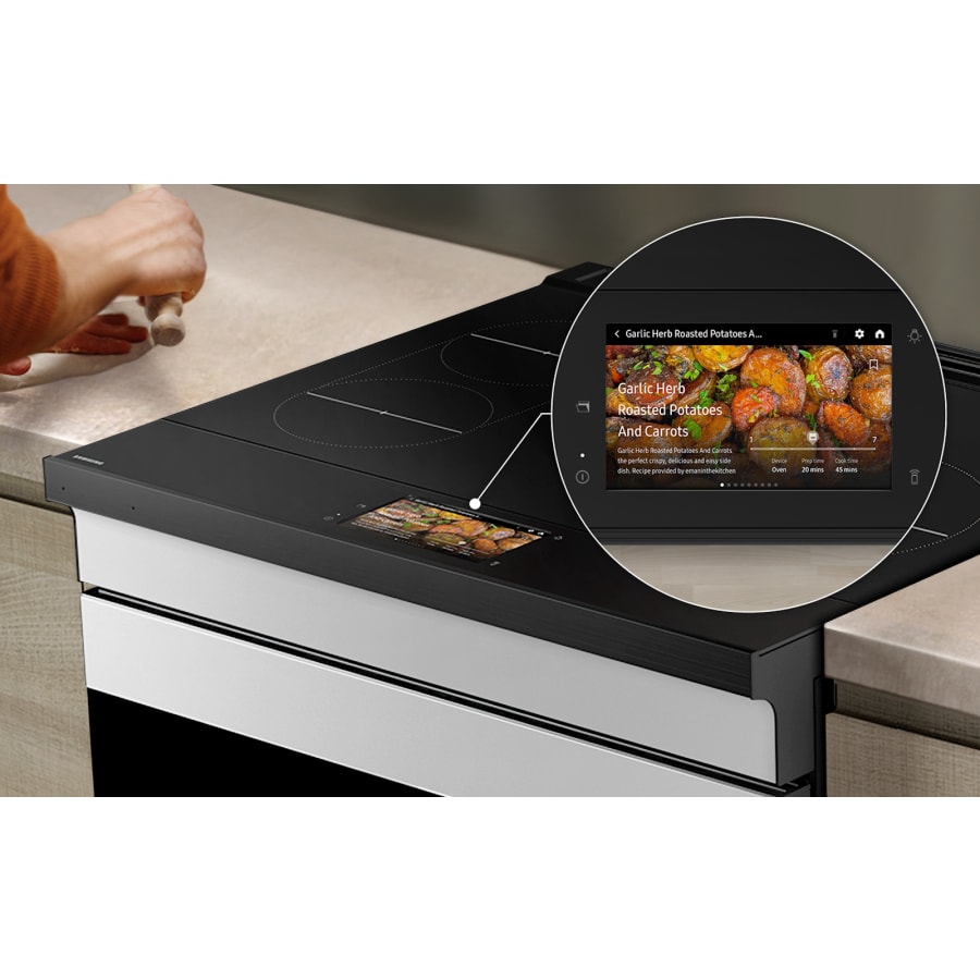 Bespoke 30 Inch Wide 6.3 Cu. Ft. Slide In Induction Range - Thumbnail 2