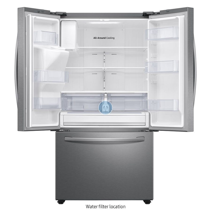 Samsung refrigerator model rf27t5201sg discount
