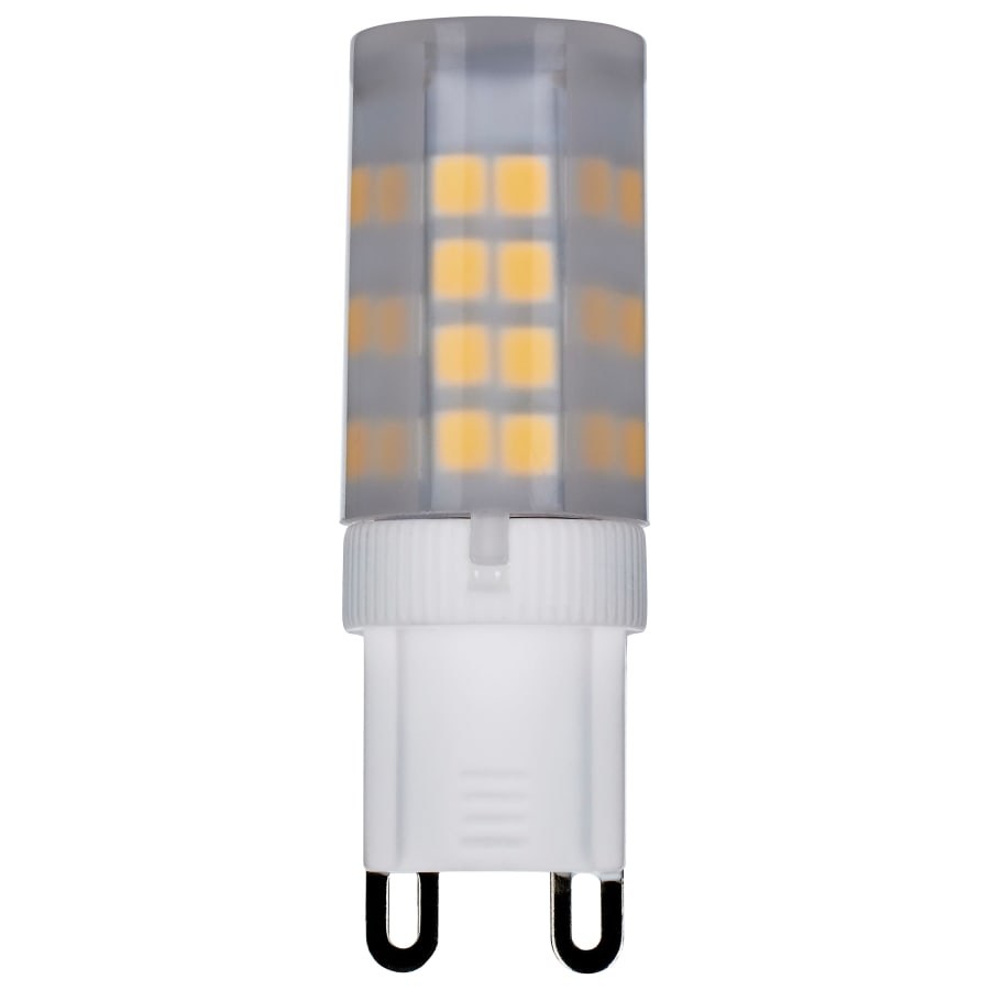 Satco Lighting 3.5 Watt T4 G9 LED Bulb- 300 Lumens, 3000K, and 80CRI Frost