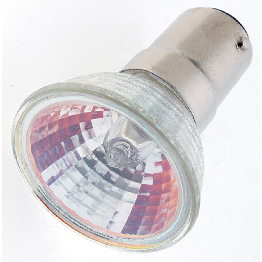 Satco Lighting Single 35 Watt Dimmable MR11 BA15D Halogen Bulb - 2900K Frosted