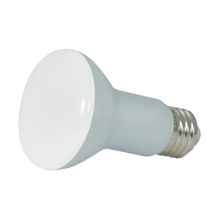 Satco Lighting Single 6 Watt Dimmable R20 Medium (E26) LED Bulb - 525 Lumens, 2700K, and 90CRI Frosted White
