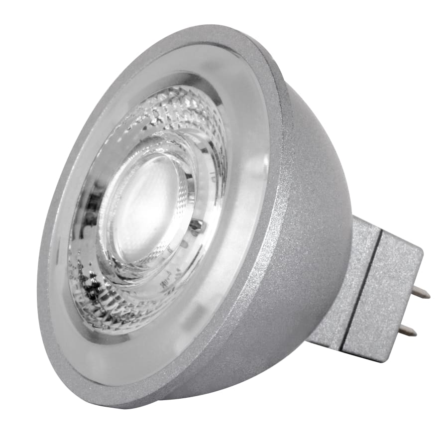 Satco Lighting Single 8 Watt Dimmable MR16 GU5.3 LED Bulb - 1,800 Lumens and 3500K Clear