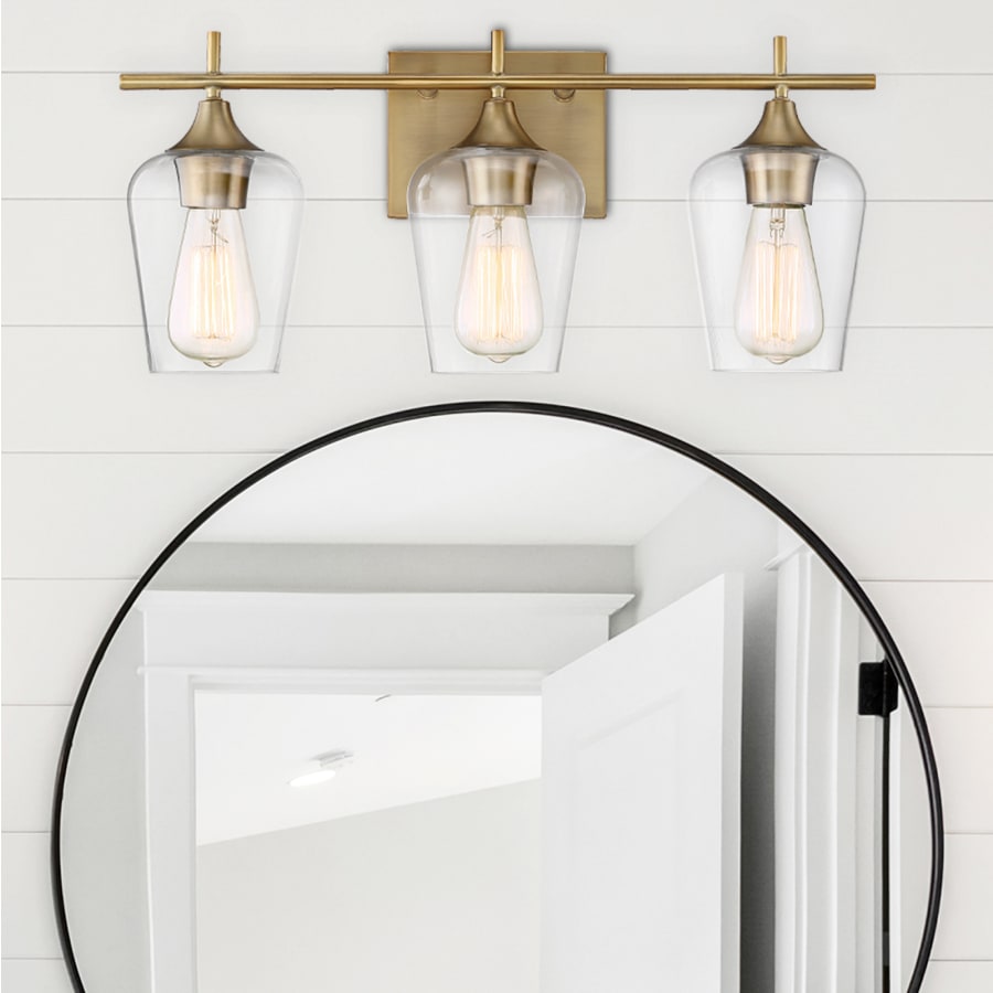 Savoy House 8 4030 3 BK Octave 3 Light 21 Wide Bathroom Build