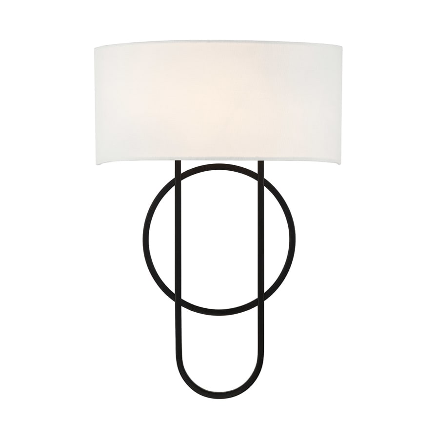 Savoy House Tempe 2 Light 17" Tall Wall Sconce Matte Black