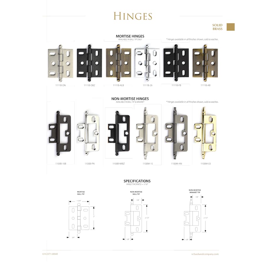 hinges