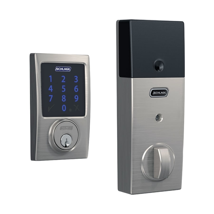 シェリーページ Schlage Connect BE469 CAM Z-Wave Plus Touchscreen Deadbolt