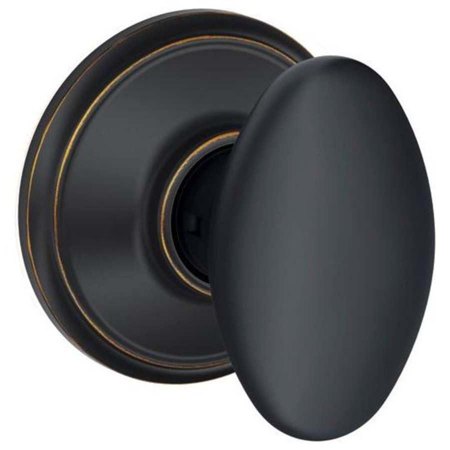 Schlage Siena Passage Door Knob Set Aged Bronze