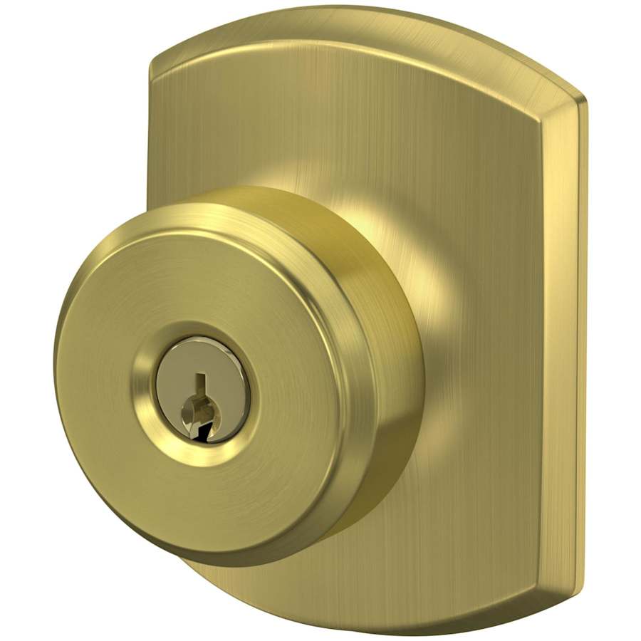 swkページ Schlage F51ABWE716GRW Bowery Single Cylinder Keyed Entry