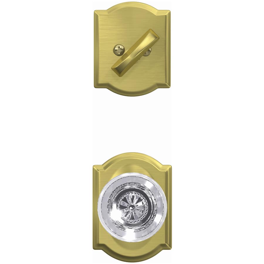 schlage-fc59-hob-cam-satin-brass-head-on-view-261