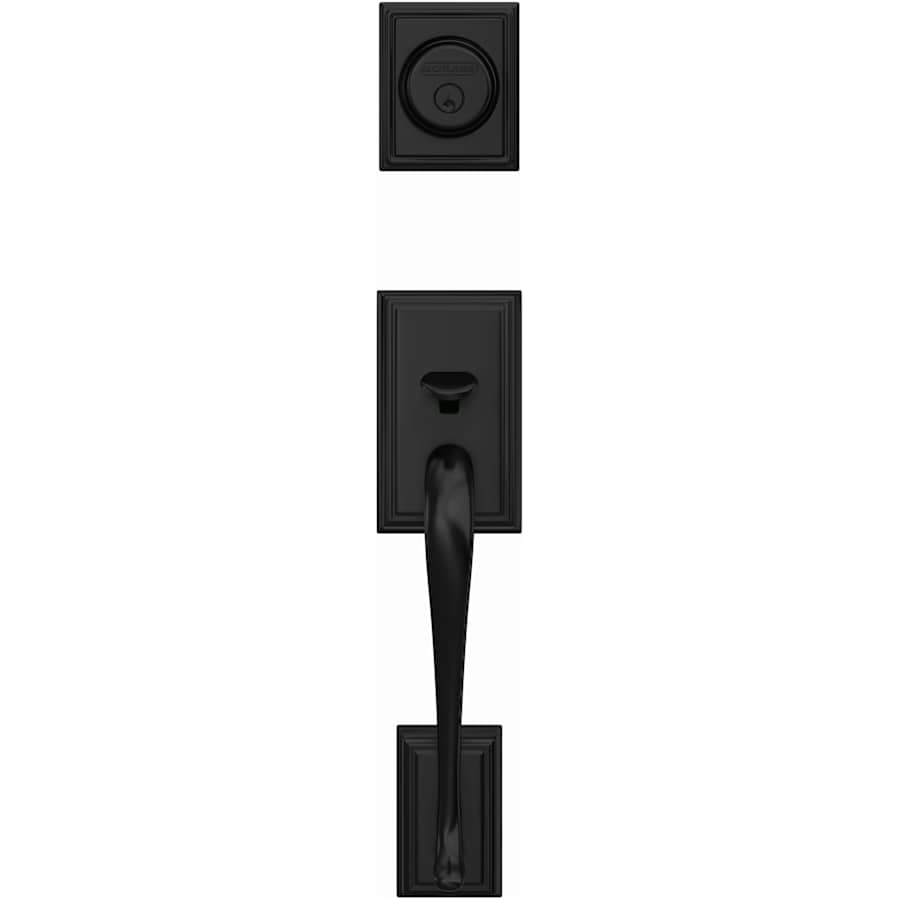 schlage-fc92-add-matte-black-head-on-view-324