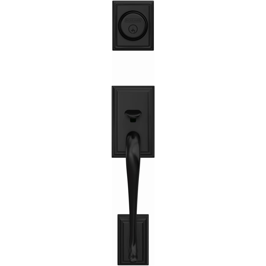 schlage-fc92-add-matte-black-head-on-view-324 schlage-fc92-add-matte-black-head-on-view-324