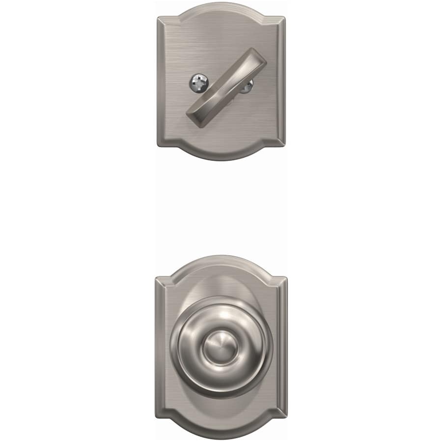 schlage-fc94-geo-cam-satin-nickel-head-on-view-405
