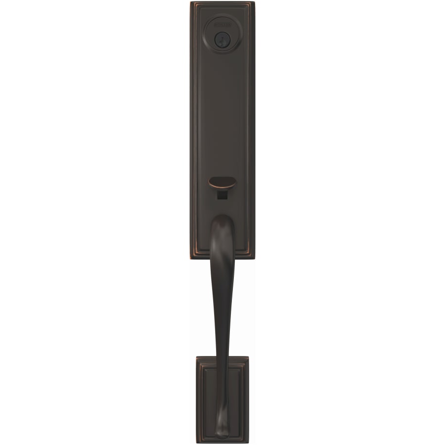 Schlage-FCT92-ADD-Aged Bronze Head On View