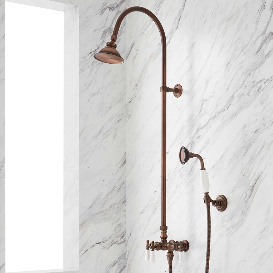 ううy Signature Hardware 304384 Exposed Shower System with Shower