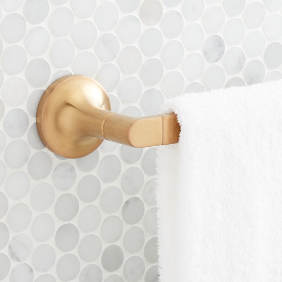 Signature hardware towel rack shop