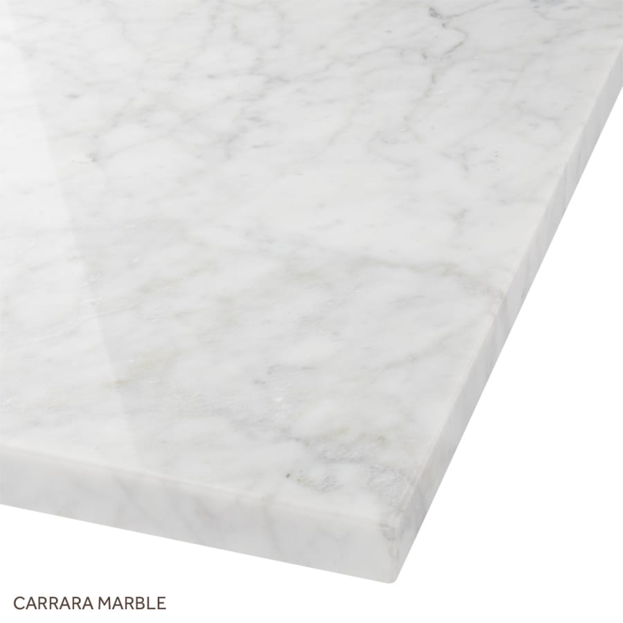 Signature Hardware-941065-R-Carrara Marble Close Up