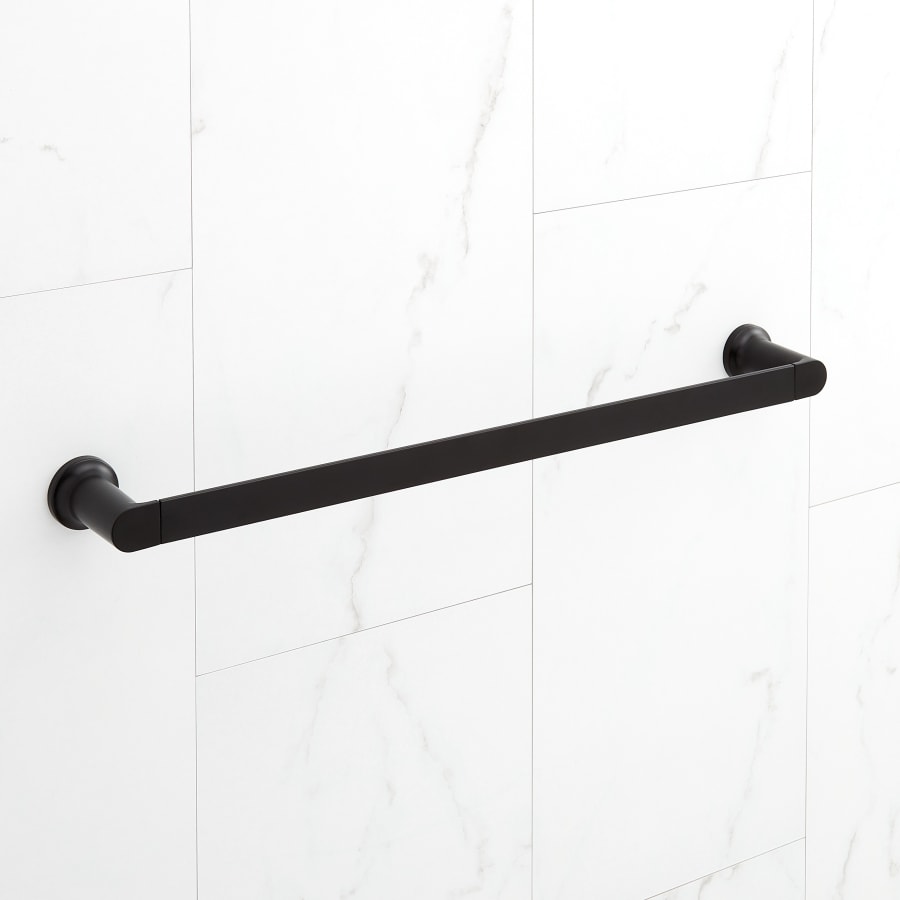 Sgnature Hardware 948237 Beasley Bathroom Hardware Set Wth 24" Towel