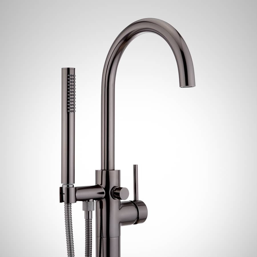 Kibath Handbrausehalter – Wandhalterung Mit Wasseranschluss, Quadratisch, Aus Messing, Verchromt, Für Duschschlauch