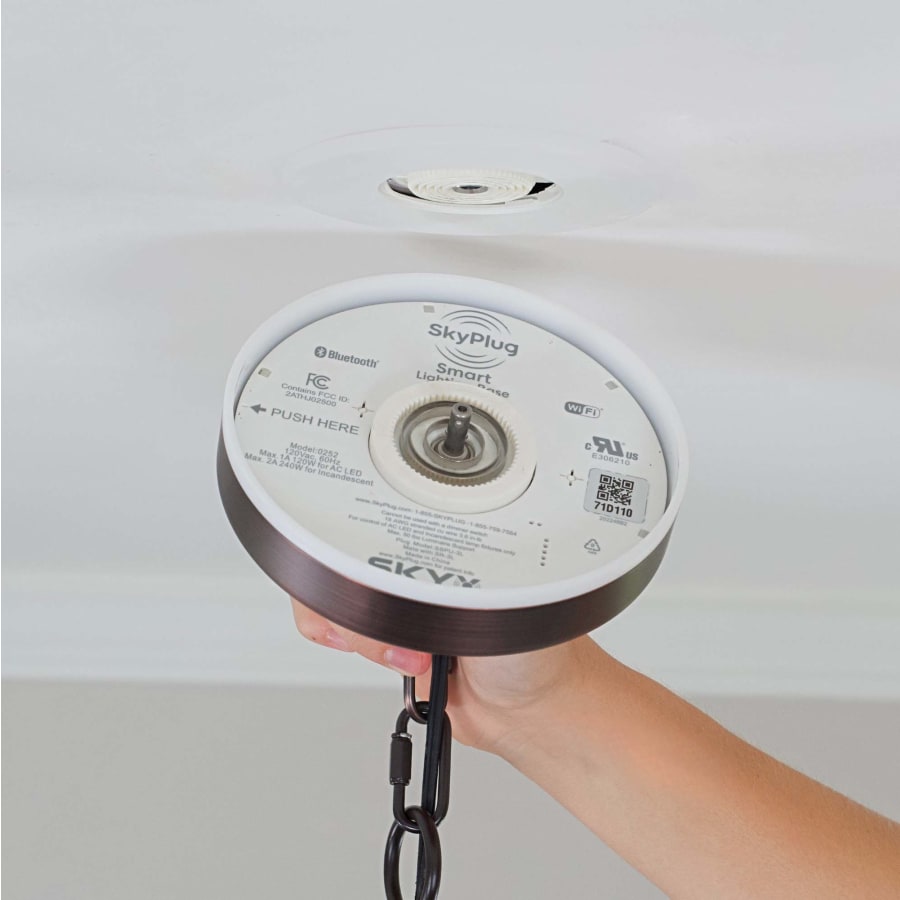SKYX 5927-BR Corvus Smart SkyPlug Smart Lighting Canopy