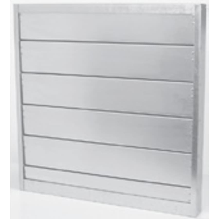 Soler and Palau 34" X 34" 115V Motorized Downdraft Damper Aluminum