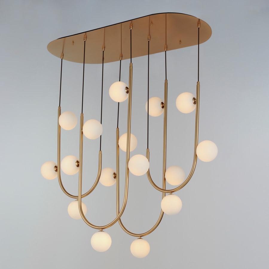 MODERE ブライトニングシリーズ Studio M SM24916BBZ Brushed Bronze Contour 16 Light 52