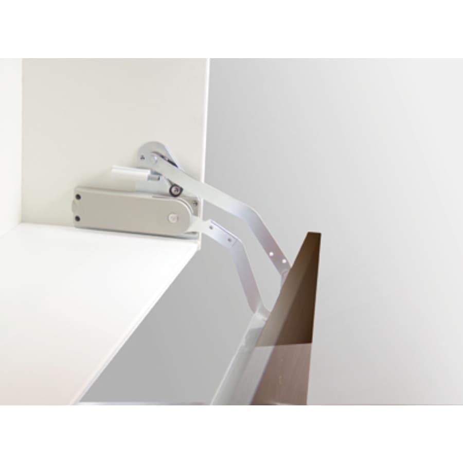 Sugatsune Vertical Swing Down Arm Set with 8 Pound Weight Capacity - Sold As A Pair Nickel