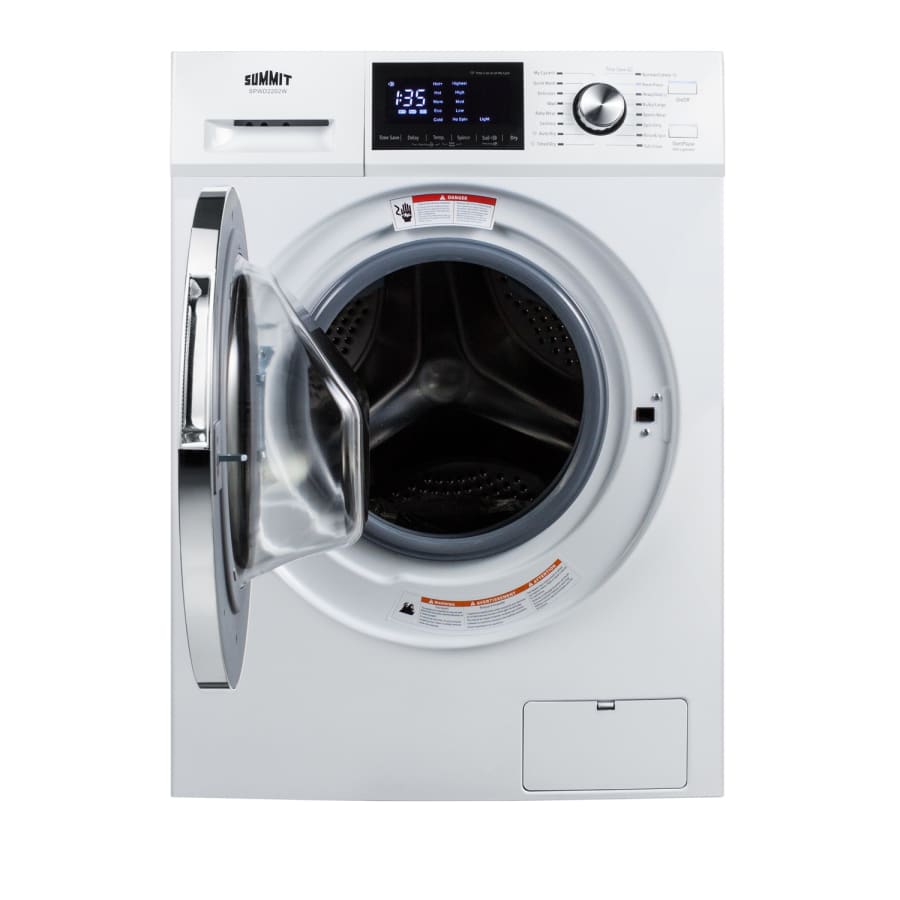 Summit SPWD2202W 24 Inch Wide 2.7 Cu. Ft. Front Loading Build