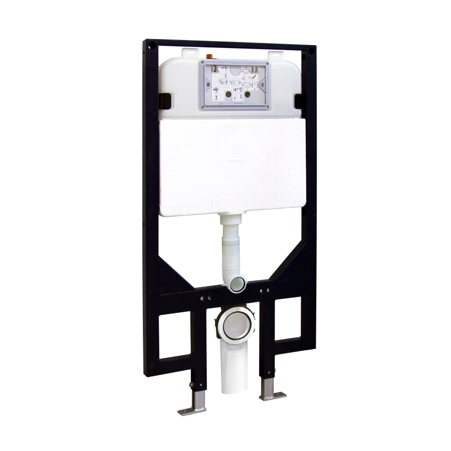 Swiss Madison Cadre 1.6 GPF Dual Flush Toilet Tank Only with Push Button Flush White