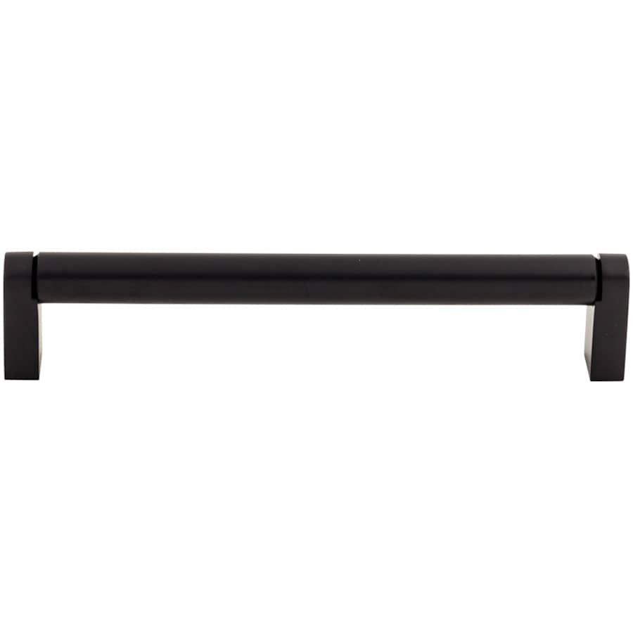 Top Knobs Pennington 6-5/16 Inch Center to Center Handle Cabinet Pull from the Bar Pulls Collection Flat Black