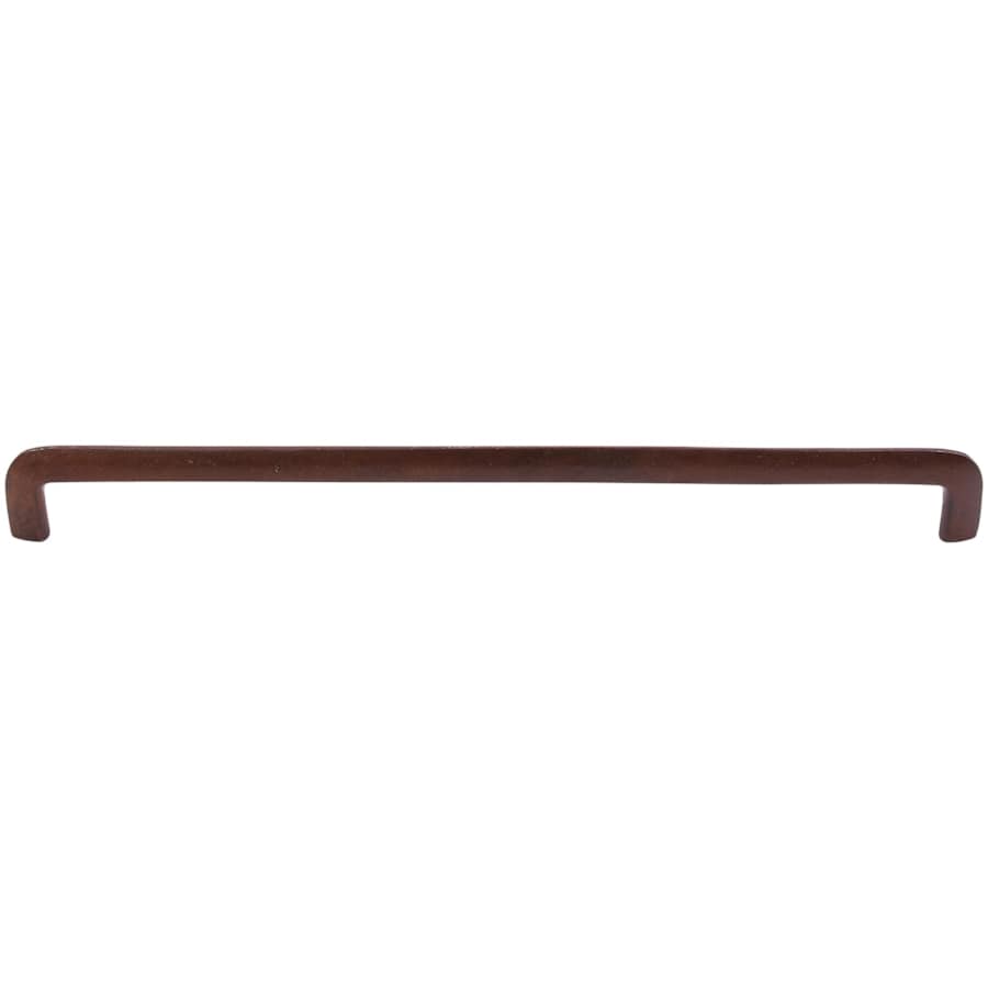 Top Knobs Wedge 12 Inch Center to Center Handle Cabinet Pull from the Britannia Collection True Rust