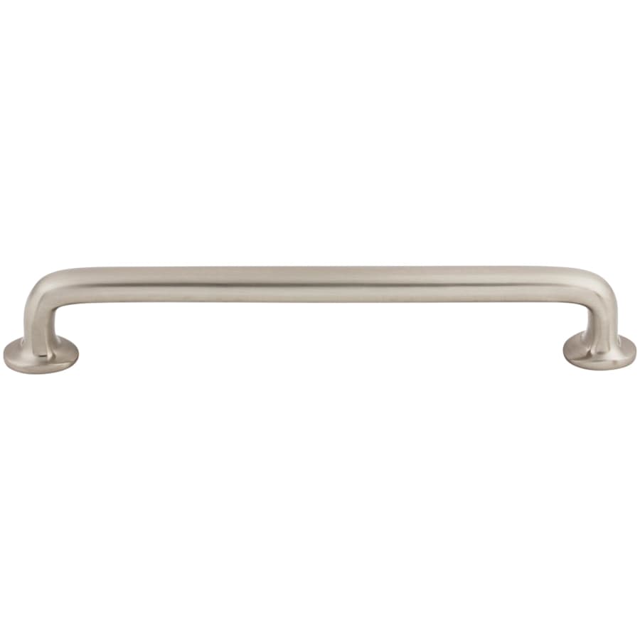 Top Knobs Rounded 9 Inch Center to Center Handle Cabinet Pull from the Aspen II Series Brushed Satin Nickel